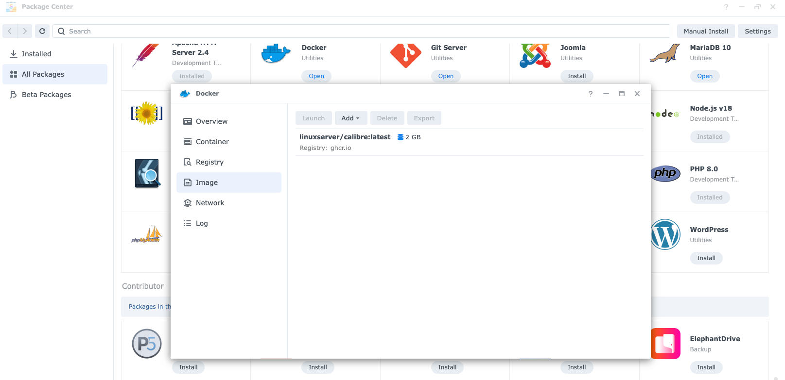 Complete Guide to Setting Up Calibre Web Version on Synology NAS with Docker